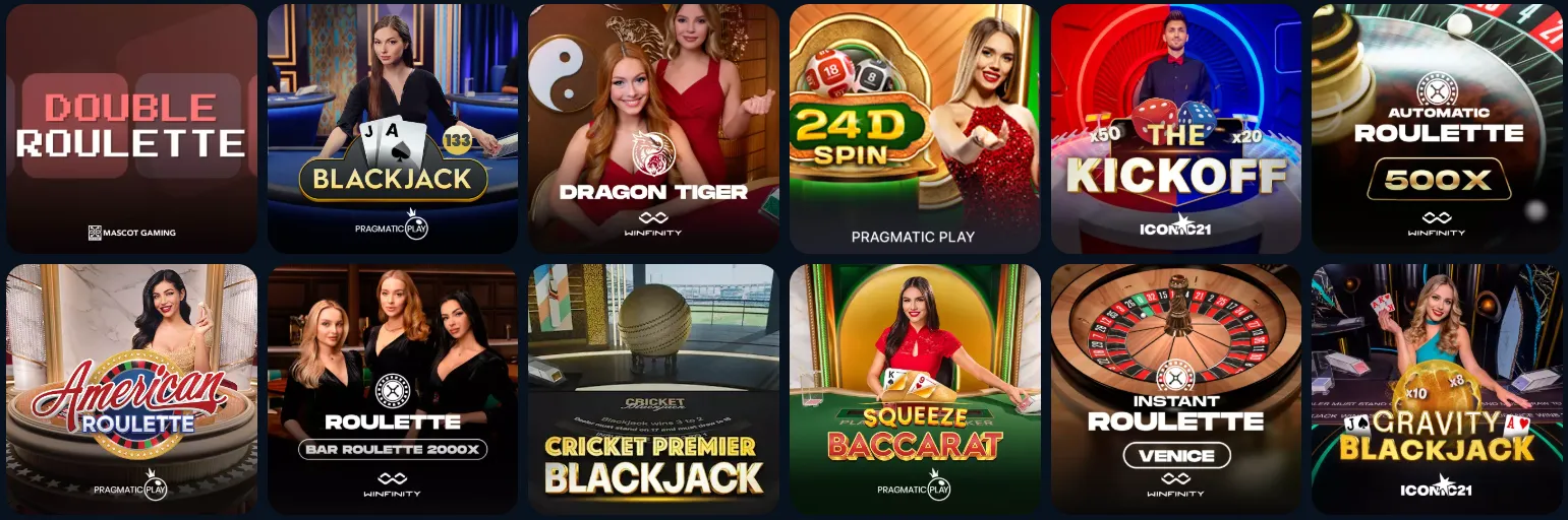 Baloobet Casino live casino – Echte dealers roulette blackjack en game shows